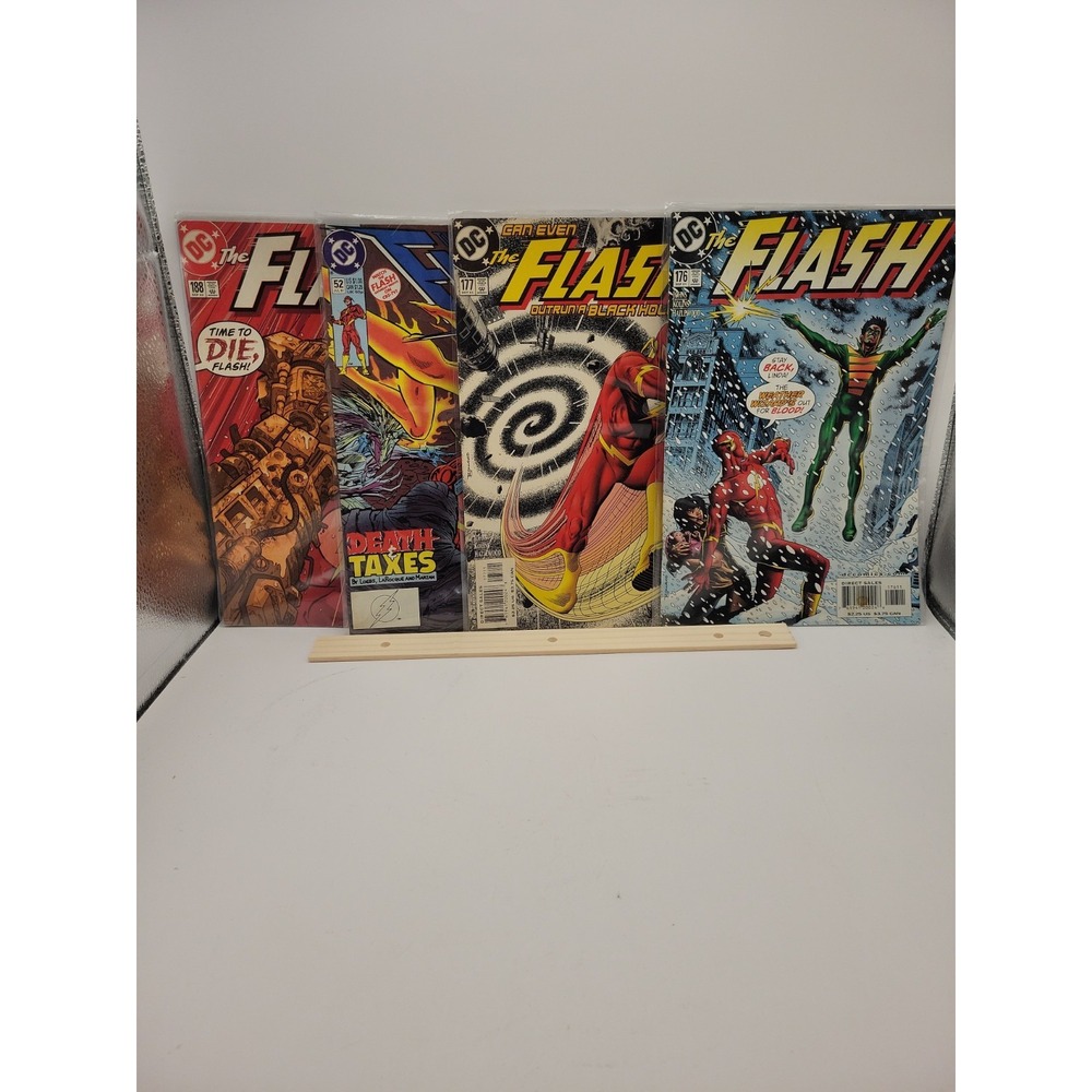 The Flash Comic Lot of 4 Issues #50 168 176 177 DC Comics 1991-2001